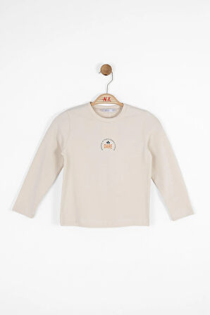 Nk Kız Çocuk Lotus Sweatshirt 8-14 Yaş Krem