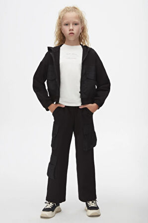 Nk Begin Fermuarlı Hırka 8-14 Yaş Siyah