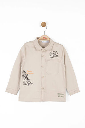 Nk Erkek Çocuk Find Gömlek 4-8 Yaş Gri