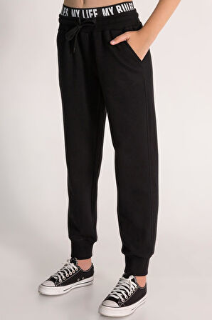 Dmb Kız Çocuk Tek Alt 10-15 Yaş Siyah