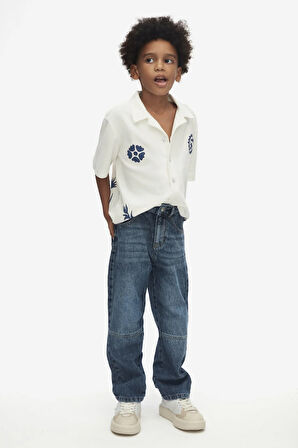 Nk Erkek Çocuk Orleans Gömlek 8-14 Yaş Ekru