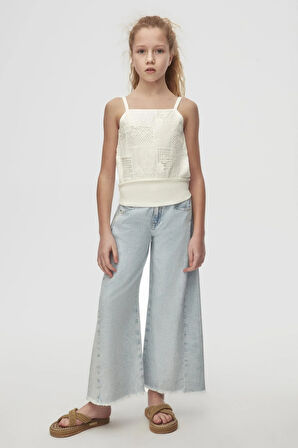 Nk Kız Çocuk Larissa Denim Pantolon 10-16Yaş Mavi