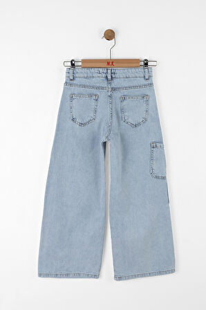 Nk Kız Çocuk Muse Denim Pantolon 8-14Yaş Mavi