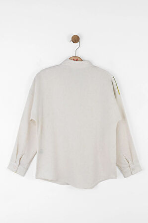 Nk Kız Çocuk Ceramic Gömlek 8-14 Yaş Yeşil