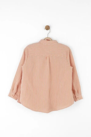 Nk Kz Çocuk Majove Gömlek 8-14 Yaş Coral