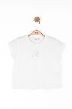 Nk Kız Çocuk LabohemeTshirt 8-14 Yaş Gümüş
