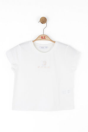 Nk Kız Çocuk LabohemeTshirt 8-14 Yaş Pudra