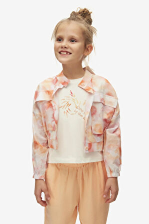 Nk Kız Çocuk Georgia Ceket 4-8 Yaş Coral