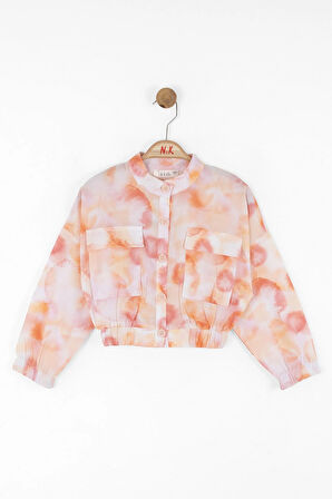 Nk Kız Çocuk Georgia Ceket 4-8 Yaş Coral