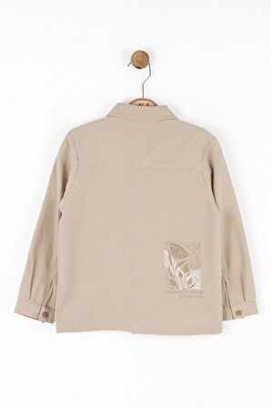 Nk Erkek Çocuk Protect Gömlek 4-8 Yaş VİZON