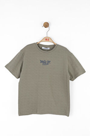 Nk Erkek Çocuk Inside Tshirt 4-8 Yaş Haki