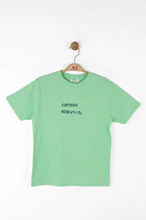 Nk Erkek Çocuk Mare Tshirt 4-8 Yaş Yeşil