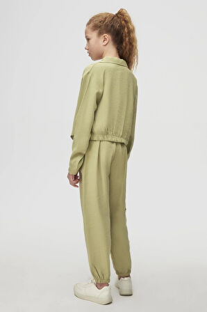 Nk Kız Çocuk Frozen Gömlek 10-16 Yaş Yeşil