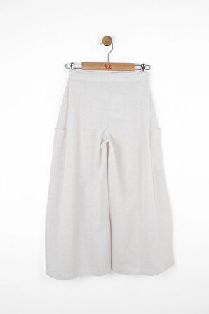 Nk Kız Çocuk Almond Pantolon 8-14 Yaş Krem