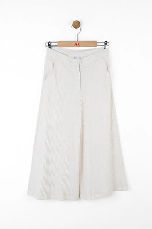 Nk Kız Çocuk Salerno Pantolon 8-14 Yaş Krem