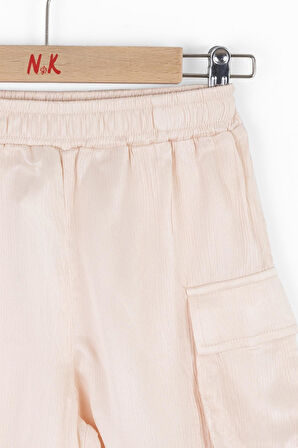 Nk Kız Çocuk Mallorca Şort 8-14 Yaş Somon