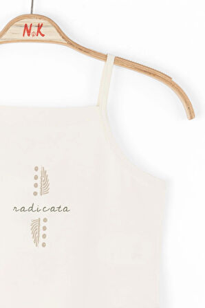 Nk Kız Çocuk Malta Crop  8-14 Krem