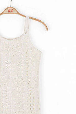 Nk Kız Çocuk Harmony Elbise 8-14 Krem