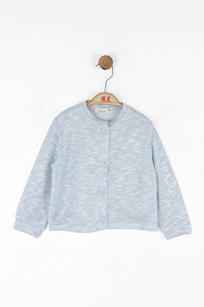 Nk Kız Bebek Glitter Hırka 1-4 Yaş Mavi