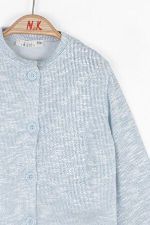 Nk Kız Bebek Glitter Hırka 1-4 Yaş Mavi