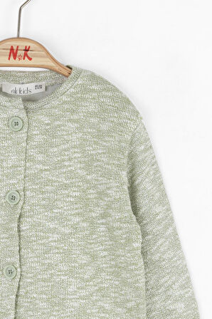 Nk Kız Bebek Glitter Hırka 1-4 Yaş Yeşil