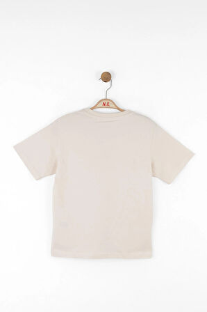 Nk Erkek Çocuk Global Harmony Tshirt 8-14 Yaş Krem