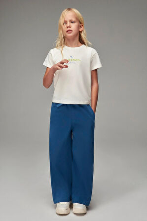 Nk Kız Çocuk Matters Pantolon 8-14 Yaş Mavi