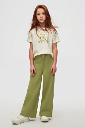 Nk Kız Çocuk Matters Pantolon 8-14 Yaş Yeşil