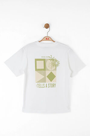 Nk Erkek Çocuk Tells Tshirt 8-14 Yaş Yeşil