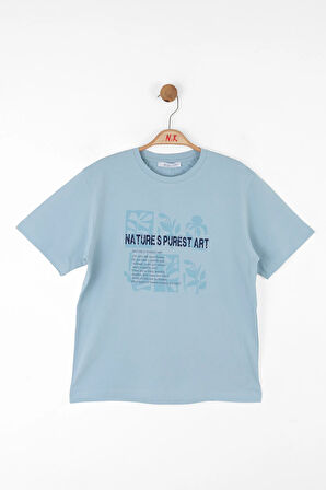 Nk Erkek Çocuk PurestTshirt 8-14 Yaş Mavi