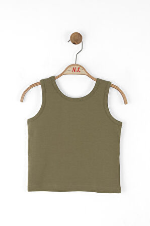 Nk Kız Çocuk Repose Crop 4-8 Yaş Haki