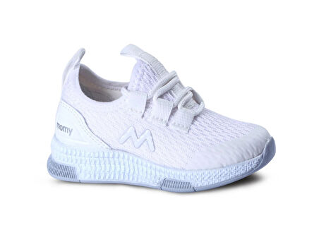 Momy Erkek Çocuk Patik Spor Ayakkabı 26-30 Numara Beyaz