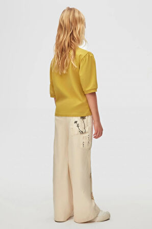 Nk Kız Çocuk Petunia Pantolon 8-14 Yaş Krem