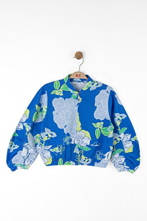 Nk Kız Çocuk Purple Ceket 8-14 Yaş Mavi