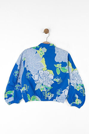 Nk Kız Çocuk Purple Ceket 8-14 Yaş Mavi