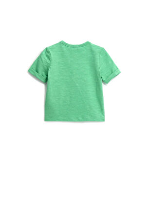 Orginal Marines Erkek Bebek Tshirt 9-24 Ay Yeşil