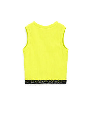 Original Marines Kız Çocuk Crop 8-14 Yaş Neon