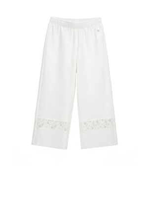 Original Marines Kız Çocuk Tek Alt 3-8 Yaş Beyaz