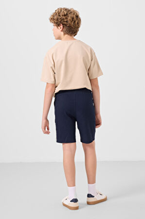 Tommylife Erkek Çocuk Şortlu Takım 7-15 Yaş Bej