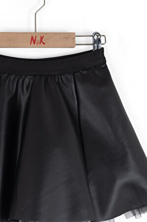 Nk Kız Çocuk Swan Etek 4-8 Yaş Siyah