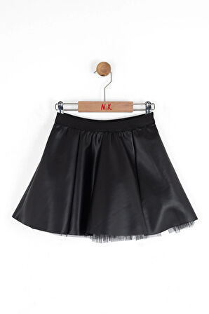 Nk Kız Çocuk Swan Etek 4-8 Yaş Siyah