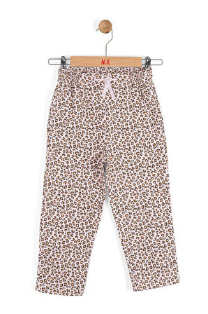 Nk Kız Çocuk Romantic Pantolon 4-8 Yaş Pudra