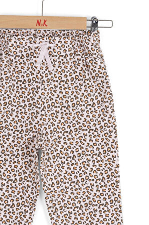 Nk Kız Çocuk Romantic Pantolon 4-8 Yaş Pudra