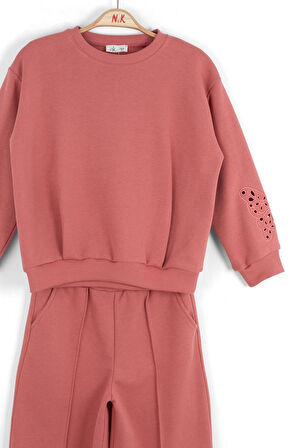 Nk Kız Çocuk Kelebek Takım 4-8 Yaş Coral