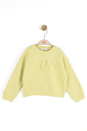 Nk Kız Bebek Little Sweatshirt 1-4 Yaş Yeşil
