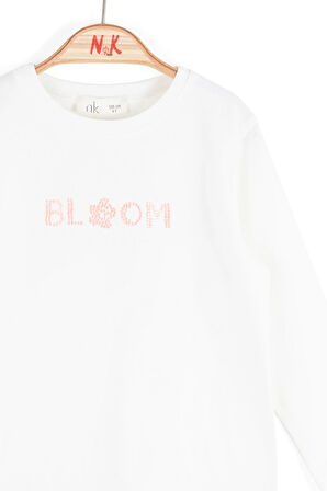 Nk Kız Bebek Bloom Sweatshirt 1-4 Yaş Coral