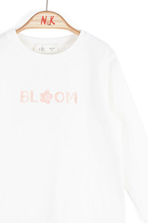 Nk Kız Bebek Bloom Sweatshirt 1-4 Yaş Coral