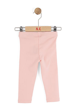 Nk Kız Bebek Barbie Tayt 1-4 Yaş Coral