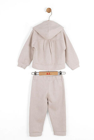 Nk Kız Bebek Krokan Takım 1-4 Yaş VİZON