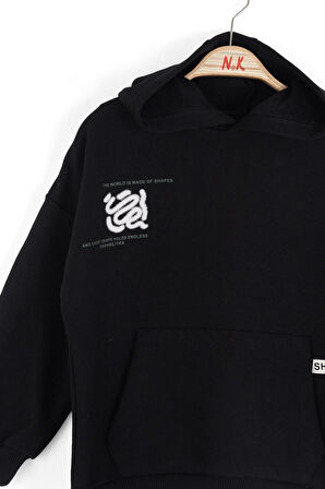 Nk Erkek Çocuk Endless Sweatshirt 4-8 Yaş Siyah